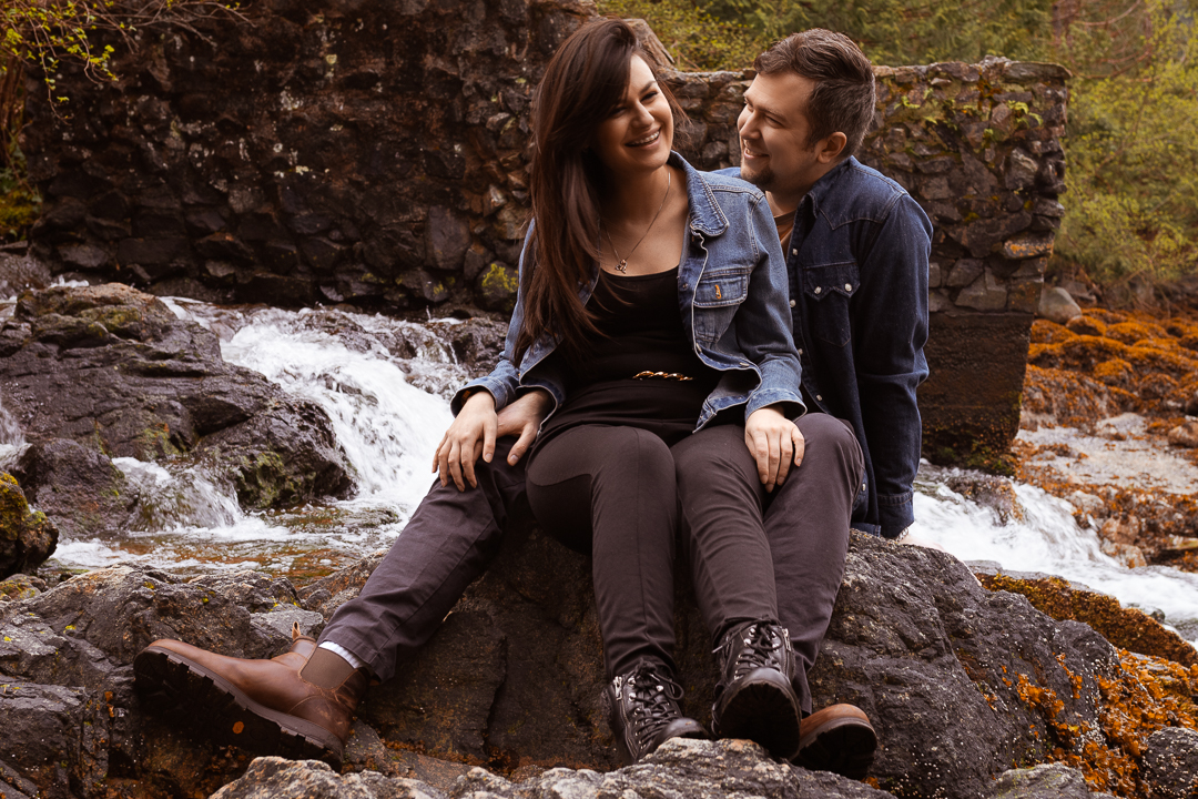Laughing Couple - Engagement Session